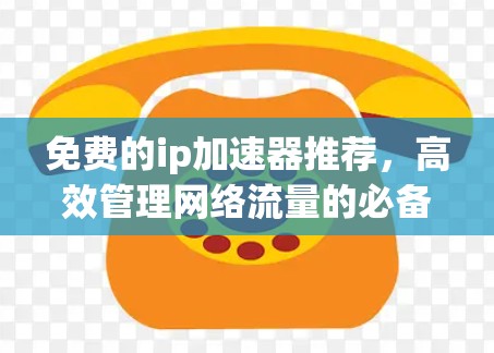 免费的ip加速器推荐，高效管理网络流量的必备工具