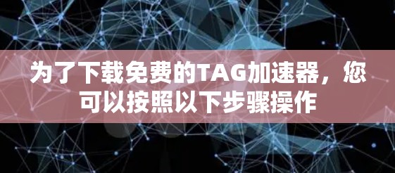 为了下载免费的TAG加速器,您可以按照以下步骤操作