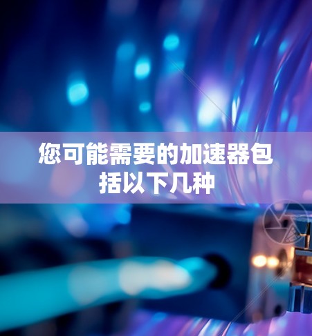 您可能需要的加速器包括以下几种
