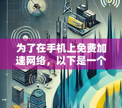 为了在手机上免费加速网络，以下是一个详细的步骤指南