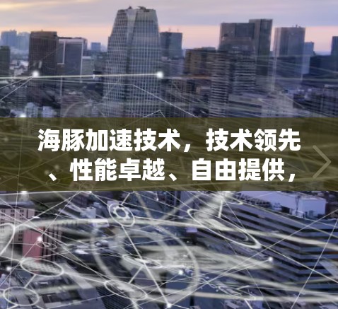 海豚加速技术,技术领先、性能卓越、自由提供,你值得拥有!