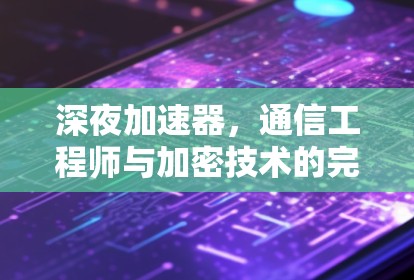 深夜加速器,通信工程师与加密技术的完美结合 深夜加速器,通信工程师与加密技术的完美结合