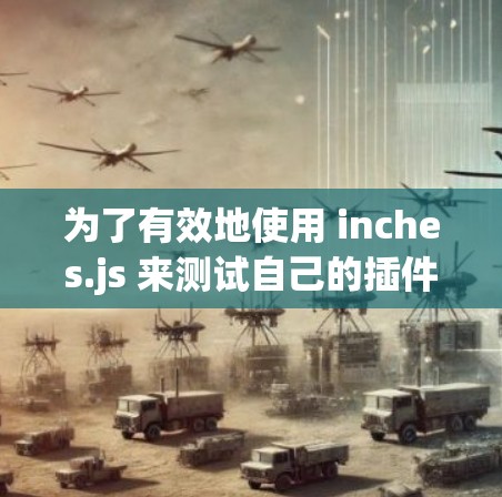 为了有效地使用 inches.js 来测试自己的插件,可以按照以下步骤进行 为了有效地使用 inches.js 来测试自己的插件,可以按照以下步骤进行