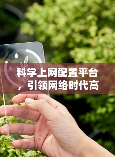 科学上网配置平台，引领网络时代高效传输的未来之光
