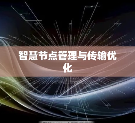 智慧节点管理与传输优化