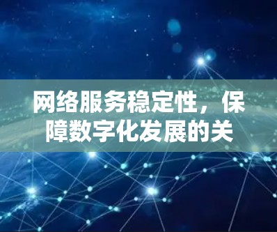 网络服务稳定性，保障数字化发展的关键要素