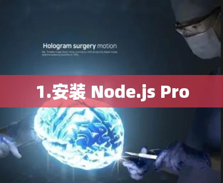 1.安装 Node.js Pro