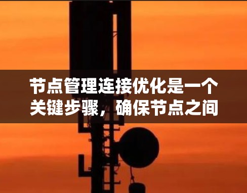 节点管理连接优化是一个关键步骤，确保节点之间的连接高效、流畅，同时提高系统的性能和稳定性。以下是对节点连接优化的详细总结和建议