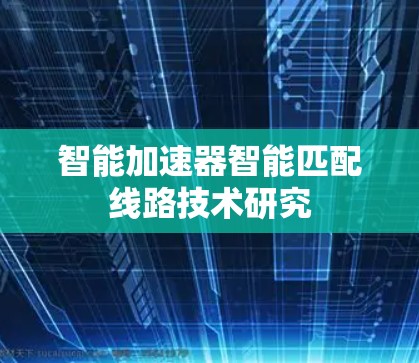 智能加速器智能匹配线路技术研究