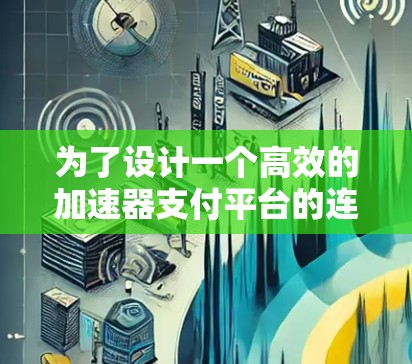 为了设计一个高效的加速器支付平台的连接机制，我们需要考虑支付请求的处理、网络连接的稳定性和数据的存储、反向验证、订单管理以及支付后的反馈等关键步骤。以下是详细的解决方案