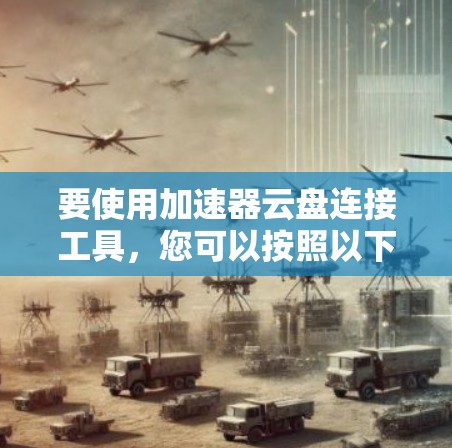 要使用加速器云盘连接工具,您可以按照以下步骤操作 要使用加速器云盘连接工具,您可以按照以下步骤操作