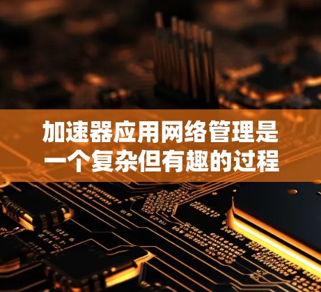 加速器应用网络管理是一个复杂但有趣的过程,旨在通过网络设备管理加速器应用的性能和使用。以下是一个结构化的指南,帮助您逐步理解和实施加速器应用网络管理 加速器应用网络管理是一个复杂但有趣的过程,旨在通过网络设备管理加速器应用的性能和使用。以下是一个结构化的指南,帮助您逐步理解和实施加速器应用网络管理