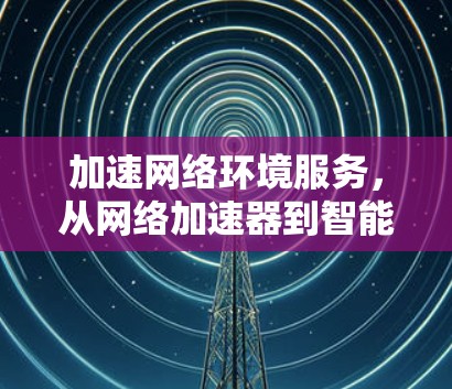 加速网络环境服务，从网络加速器到智能网络监控服务的未来方向