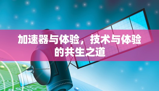 加速器与体验,技术与体验的共生之道 加速器与体验,技术与体验的共生之道