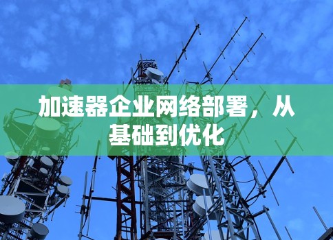 加速器企业网络部署,从基础到优化 加速器企业网络部署,从基础到优化
