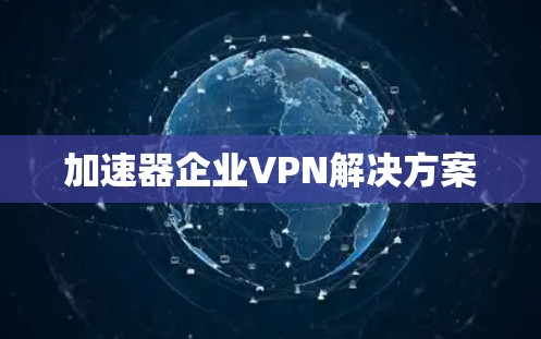 加速器企业VPN解决方案