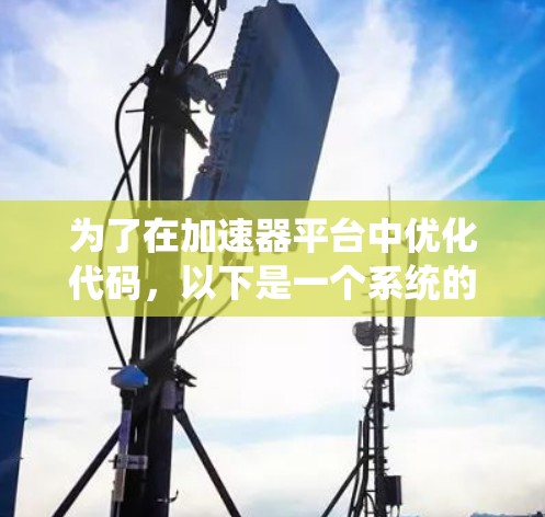 为了在加速器平台中优化代码,以下是一个系统的步骤指南