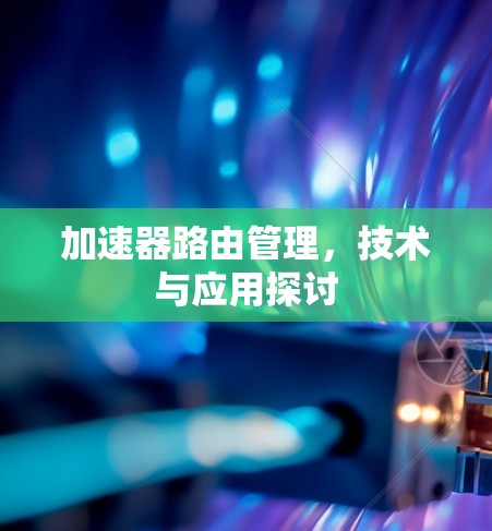 加速器路由管理，技术与应用探讨