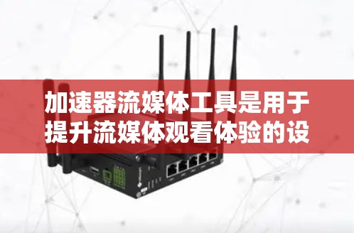 加速器流媒体工具是用于提升流媒体观看体验的设备或软件。以下是关于加速器流媒体工具的详细分析
