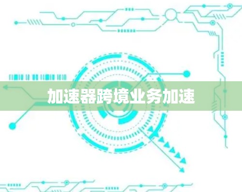 加速器跨境业务加速