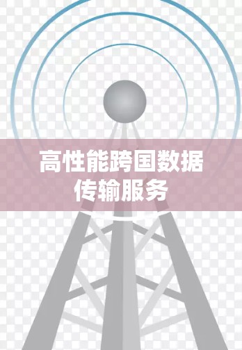 高性能跨国数据传输服务