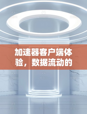 加速器客户端体验，数据流动的高效体验