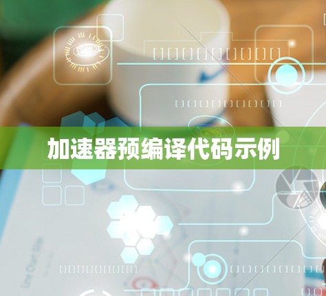 加速器预编译代码示例