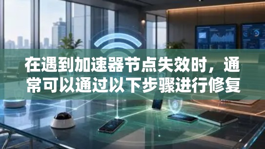 在遇到加速器节点失效时，通常可以通过以下步骤进行修复和恢复