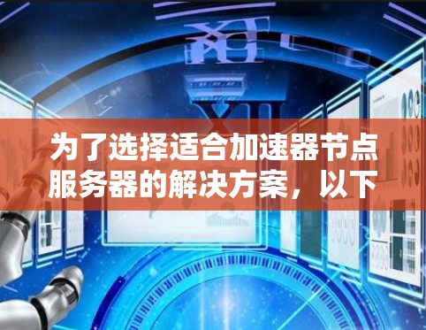 为了选择适合加速器节点服务器的解决方案，以下是一个有条理的推荐和建议