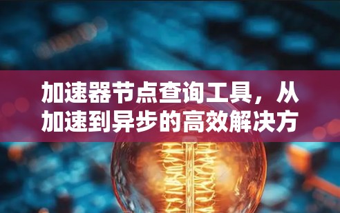 加速器节点查询工具，从加速到异步的高效解决方案