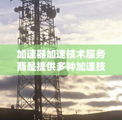加速器加速技术服务商是提供多种加速技术的工具,帮助用户提升数据处理和网络连接效率的系统。以下是对其相关方面的详细总结