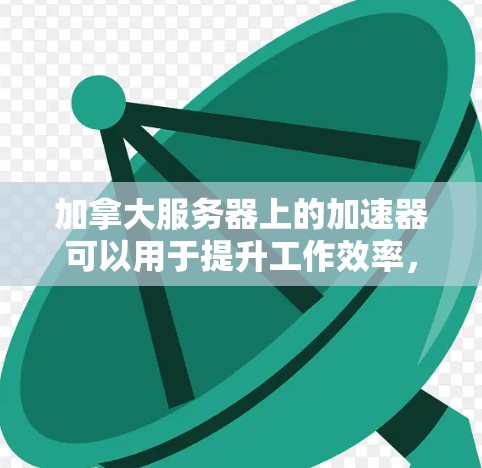 加拿大服务器上的加速器可以用于提升工作效率,特别是在处理大量数据、文件或软件时。以下是一些常见的加速器选项,适用于加拿大服务器