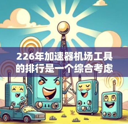 226年加速器机场工具的排行是一个综合考虑多个因素后的结果,主要取决于它们在性能、成本、适用性等方面的表现。以下是关于226年加速器机场工具的详细解答