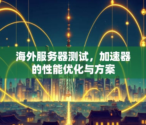 海外服务器测试,加速器的性能优化与方案