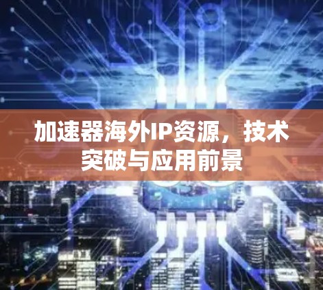 加速器海外IP资源,技术突破与应用前景 加速器海外IP资源,技术突破与应用前景