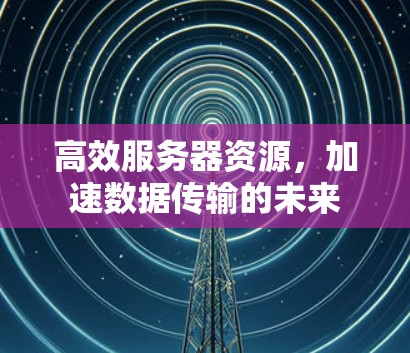 高效服务器资源，加速数据传输的未来