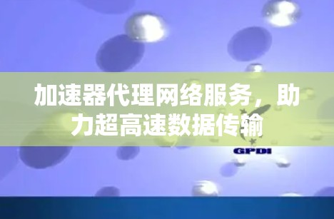 加速器代理网络服务,助力超高速数据传输