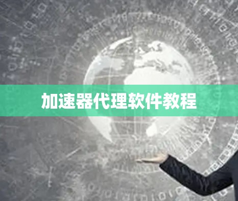 加速器代理软件教程