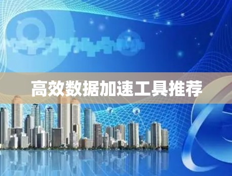 高效数据加速工具推荐
