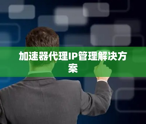 加速器代理IP管理解决方案