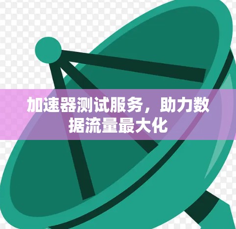 加速器测试服务，助力数据流量最大化