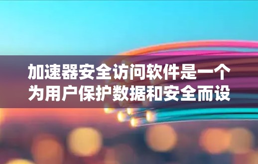 加速器安全访问软件是一个为用户保护数据和安全而设计的系统，结合了加速器的适配和安全访问功能。以下是关于该软件的详细总结