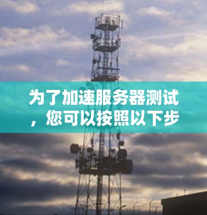 为了加速服务器测试,您可以按照以下步骤进行