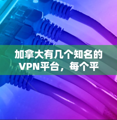 加拿大有几个知名的VPN平台,每个平台有不同的特点和优势。以下是几个主要的平台及其特点