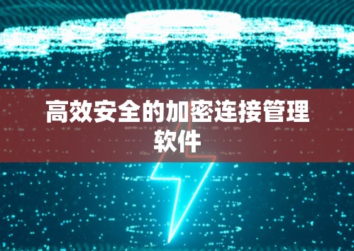 高效安全的加密连接管理软件