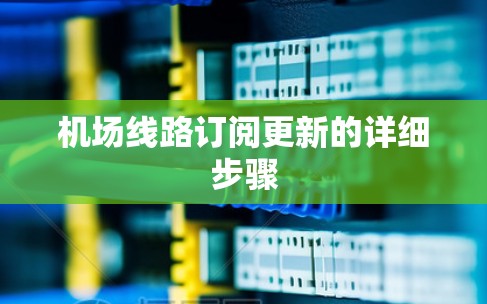 机场线路订阅更新的详细步骤