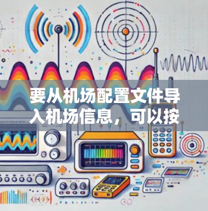 要从机场配置文件导入机场信息,可以按照以下步骤操作