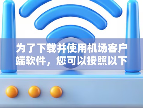 为了下载并使用机场客户端软件,您可以按照以下步骤进行 为了下载并使用机场客户端软件,您可以按照以下步骤进行